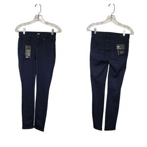 Paige Verdugo Alley Jean Women 25 Dark Blue Mid Rise Ultra Skinny Pocket